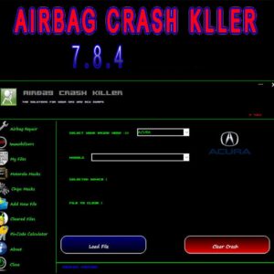 AIRBAG CRASH KILLER 7.8.4 SOFTWARE ACTIVATION