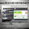 DURAMAX 20-22 LM2 FOR GM E46 FULL DELETE FILE HPT –WhatsApp +447383475012