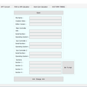 HPT File Editor 5 – BIN to HPT Converter 2025 WhatsApp +447383475012