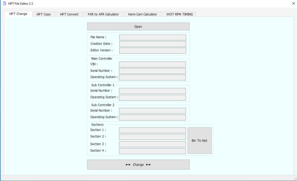 HPT File Editor 5 – BIN to HPT Converter 2025 WhatsApp +447383475012