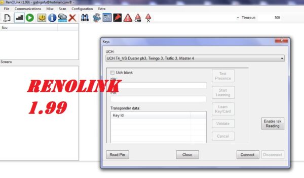 Renolink Original v1.99 SOFTWARE + ACTIVATION - WhatsApp +447383475012
