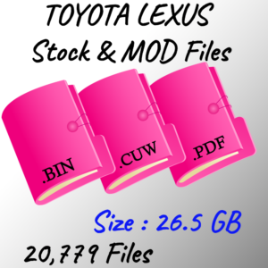 TOYOTA LEXUS STOCK FILES