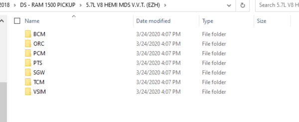 Dodge/Chrysler/Jeep/FIAT ECU ECM, ABS, BCM, TCM of Calibration files 2001 - 2020 - Image 3