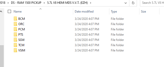 Dodge/Chrysler/Jeep/FIAT ECU ECM, ABS, BCM, TCM of Calibration files 2001 - 2020 - Image 3