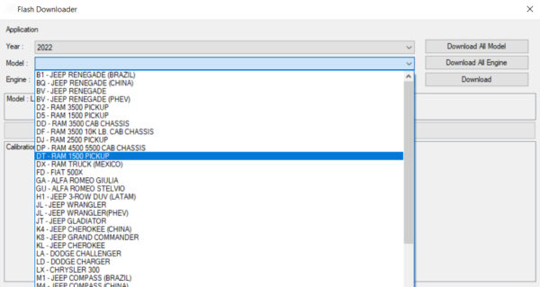 Flash Downloader Full Online 1997 - 2022 Group Original files for Jeep/Dodge/Chrysler/Fiat/R-a-m - Image 3