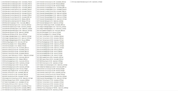 HPTuners Repository Tuning Files 3500 HPT FILES [1997/2018] - Image 9