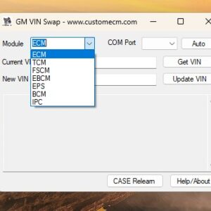 GM Vin Swap Tool 2025