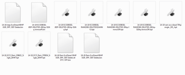 EcoDiesel DELETED FLASH FILES PACK 14-20 WhatsApp +447383475012