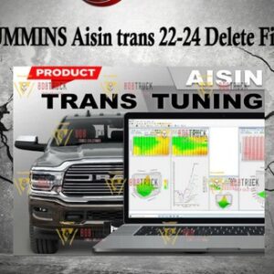 CUMMINS Aisin trans 22-24 Delete Files + video Guide step by step WHATSAPP +447383475012