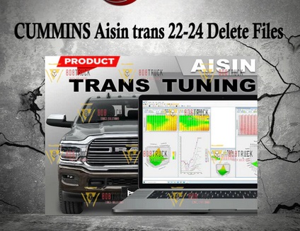 CUMMINS Aisin trans 22-24 Delete Files + video Guide step by step WHATSAPP +447383475012