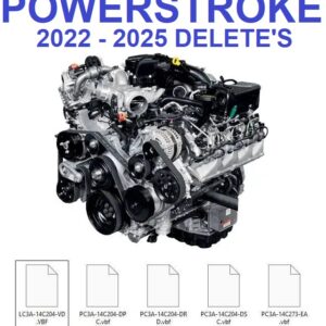 Ford Powerstroke 2022 - 2025 Deletes - WhatsApp +447383475012
