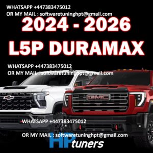 PACK FLASH FILES HP TUNERS | 2024 – 2026 L5P Duramax - WHATSAPP +447383475012