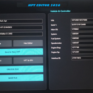 HPT EDITOR 2026 CONVERTER HPT TO BIN -BIN TO HPT-NEW UNLOCKER - whatsapp +447383475012