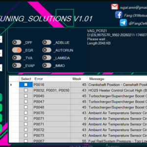 ECU TUNING SOLUTIONS V1.01 - WHATSAPP +447383475012
