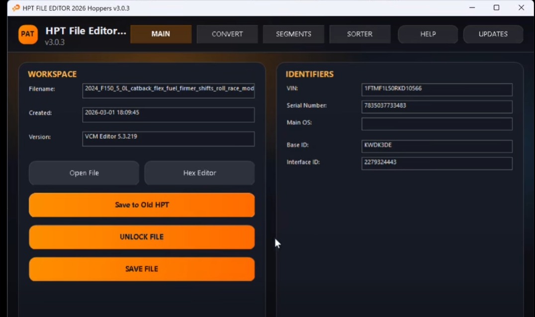 New Hpt to Bin Convertor Tool 2026 – whatsapp +447383475012