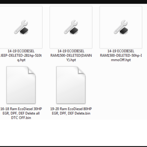 EcoDiesel DELETED FLASH FILES PACK 14-20 WhatsApp +447383475012