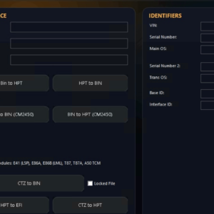 HPT File Editor 2026 —3.8.2 All-in-One ECU File Converter | BIN HPT CTZ VBF XCAL | Unlock & Convert 2026 WhatsApp +447383475012